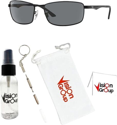 نظارات شمسية Ray-Ban RB3498 + مجموعة إكسسوارات Vision Group in Kuwait