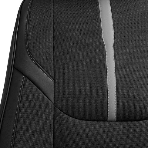 FH Group Front Set Oxford Car Seat Covers for Low Back Car Seats with Removable Headrest, Universal Fit, Airbag Compatible Seat Cover for SUV, Sedan, Van, Blue in Saudi Arabia