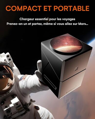 محطة شحن لاسلكية ZEEHOO، CubeTrick-X Qi2 شحن سريع 15 وات، محطة شحن لاسلكية 3 في 1 لشاحن ساعة Apple، لسلسلة iPhone 15، 14، 13، 12، AirPods (شاحن USB-C بقدرة 30 وات) in Saudi Arabia