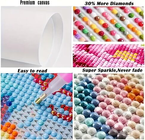 BYGFHLYW Rainbow Angel 5D Diamond Painting Kits for Adults Beginners,DIY Diamond Art Kit Full Round Drill,Paint by Diamonds Dot Gem Arts and Crafts Crystal Sets,Home Wall Decor 11.8x15.7inch in Kuwait