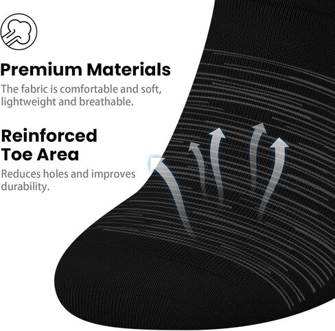 wernies No Show Socks Men 10 Pairs Ankle Low Cut Casual Socks with Non Slip Invisible Socks in Saudi Arabia