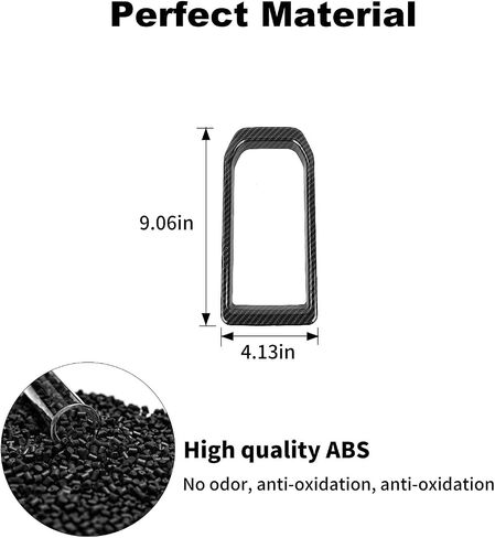 JWWY Armrest Center Console Cover Trim for 2019-2023+ Chevy Silverado GMC Sierra,2020-2023+Suburban,2021-2023+Tahoe GMC Yukon,Carbon Fiber Interior Accessories in Saudi Arabia