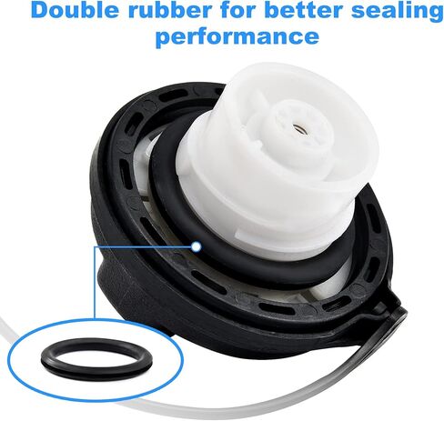 Gas Cap, Fuel Cap, 31010-3L600U 31010-3L600, Compatible with Hyundai Elantra Coupe Elantra GT Hyundai Sonata Forte Kia Cadenza in Kuwait