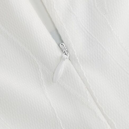 ODIZLI Women's 1950s Retro Vintage Dress Sleeveless Round Neck Heart Print Embroidery Mesh Swing Dress in Kuwait