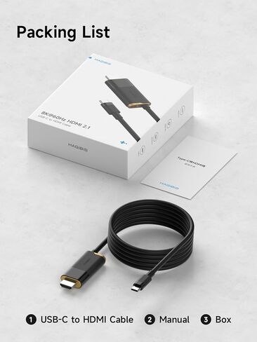 Hagibis Switch Dock for Nintendo Switch & Switch OLED, USB C to HDMI Cable Adapter with 4K@30Hz HDMI, 100W Power Delivery, Type-C to HDMI Adapter for Laptop, Tablet, SteamDeck, ROG Ally (Blue 30Hz) in Kuwait