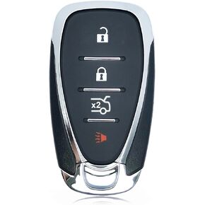 Smart Key Fob Replacement Fit for Chevy Malibu 2016 2017 2018 2019 2020 2021 Cruze 2016-2019 CarKeyless Entry Remote FCC ID: HYQ4EA Part Numbers:13508771,13584504, 13529660 433Mhz