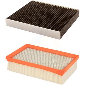 PUR 1x Air + 1x Cabin Filter (2 Total) Kit Replacement For Buick Encore Chevrolet Trax KFL-100036