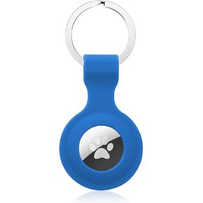 Case Apple Airtags, Keychain AirTags Case with Anti-Lost Key Ring, Protective Silicone Case for Apple AirTag 2021 Finder for Air Tag Tracker Holder Accessorie