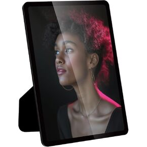 إطار صورة NEBYONE مقاس 5x7 أسود رفيع بزوايا مستديرة - إطار صورة أسود مقاس 5x7، إطارات صور مقاس 5x7 رائعة للتعليق على الحائط وسطح الطاولة (5x7، أسود)