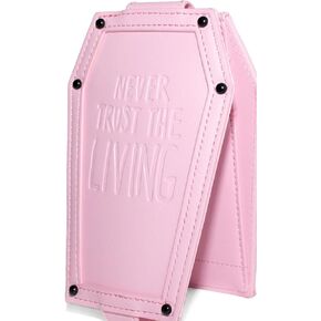 Gothic Spooky Coffin Wallet Card Holder for Women Daily & Halloween,Womens Mens Punk Gothic Purse,Goth Wallet for Accessories, Cash, Cards (balck)