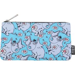 Loungefly Dr Seuss Horton Hears A Who Floral Elephant Nylon Pouch
