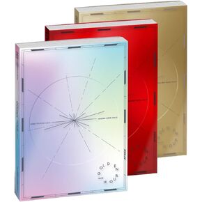 1th Mini Album [GOLDEN HOUR : Part.2] Photobook 3 SET Version + [Extra Photocards]