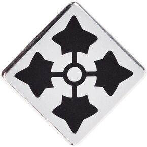 4th Infantry Division Color Officially Licensed Car Emblem