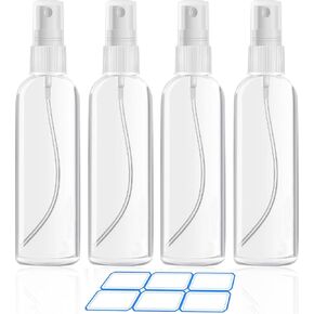 2 Pack 16.9 Oz (500ml) Spray Bottles for Hair, Plants, Cleaning, Cooking, BBQ, Cats - Fine Mist, Refillable, Reusable