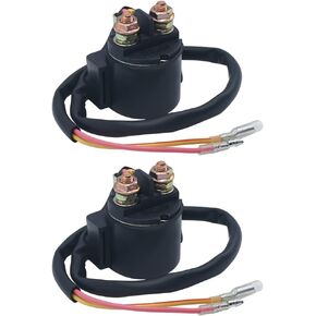 Starter Solenoid Relay Replacement for Honda TRX300EX TRX400EX FOURTRAX SPORTRAX 1993-2007 35850-HM3-000, 2 Pack