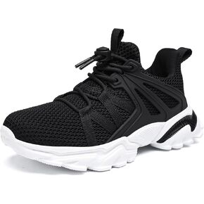 Nihaoya Boys Girls Sneakers Kids Tennis Shoes Lightweight Breathable Mesh Walking Running Shoe for Toddler/Little Kid/Big Kid