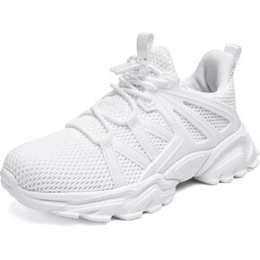 Nihaoya Boys Girls Sneakers Kids Tennis Shoes Lightweight Breathable Mesh Walking Running Shoe for Toddler/Little Kid/Big Kid
