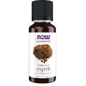 NOW Essential Oils, Myrrh Oil Blend, Meditative Aromatherapy Scent, Steam Distilled, 100% Pure, Vegan, Child Resistant Cap, 1-Ounce