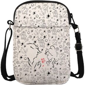 Beauty Beast Crossbody Bag Belle Beauty Princess Gift Princess Inspired Gifts Fairytale Lover Gift