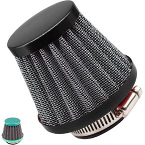 Air Filter 35mm Fit for 50cc 70cc 90cc 110cc 125cc ATV Dirt Pit Pocket Bike Go Kart Moped Scooter Motovox MVX70 MVX70CC MVX110 Mini Dirt Bike. (Black)