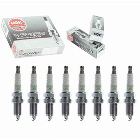 8 pc NGK V-Power Spark Plugs compatible with Dodge Ram 1500 5.2L 5.9L V8 1997-2003