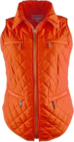 Michael Kors Women's Quilted Packable Puffer Vest-M-XXS in Saudi Arabia