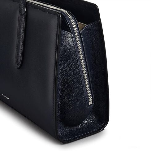 RADLEY London Liverpool Lane - Medium Zip Around Satchel Bag - Black in Saudi Arabia