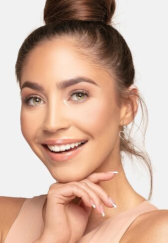 SOFIA MILANI - Solid 925 Sterling Silver Earrings for Women - Heart Dangle Earrings - 20504 in Kuwait