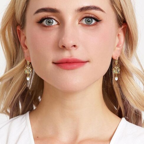 Vintage Beetle Scarab Bug Dangle Earrings for Women, Imitation Pearl Insect Drop Dangle Earrings Renaissance Victorian Style Jewelry Earrings Egyptian Earrings for Party Gifts in Kuwait