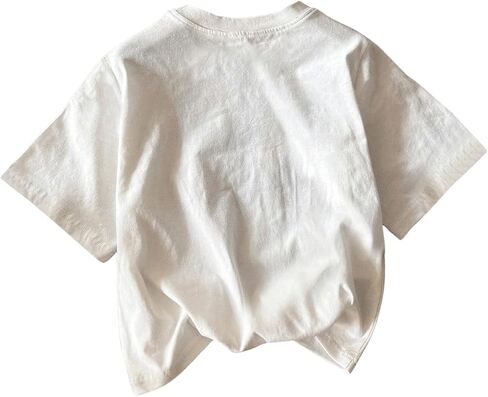 Women's Cherry Print Tee Shirt Short Sleeve Crew Neck Drop Shoulder Vintage Tee Tops in Kuwait