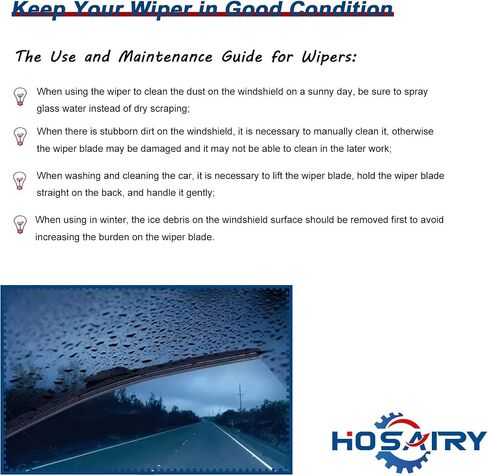 Rear Windshield Wiper Blade for Lexus CT200h 2011-2017, for Scion XD 2008-2014, for Toyota Prius C 2012-2019 Rear Wiper Blade, 8 inch (Pack of 1) in Kuwait