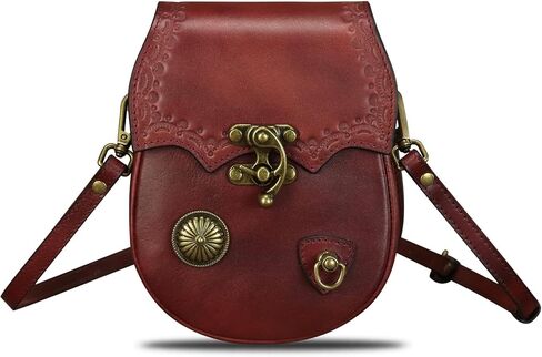 LRTO Genuine Leather Small Purses for Women Crossbody Bag Shoulder Bag Phone Pouch Belt Bag in Saudi Arabia