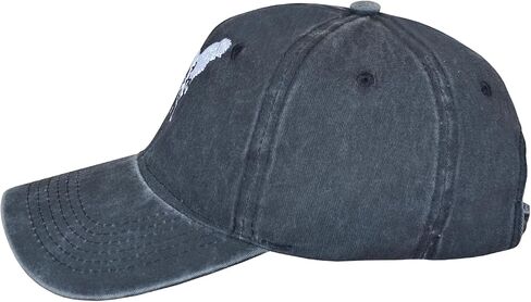 Women's Floral Chicken Hat Vintage Distressed Embroidered Adjustable Washed Dad Baseball Cap in Saudi Arabia