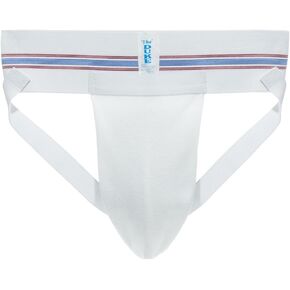 Duke Men’s Athletic Supporter – White – Perfect for Exercise, Gym, & Sports