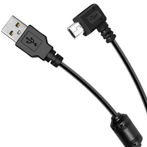 FOUCECLAUS Charger Cable for Garmin GPS, Mini USB Shielding Car Charger Power Cord for Garmin Nuvi Navigator (Charger Cable)
