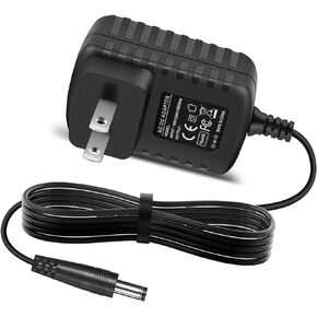 9V Charger for Schwinn130 170 190 510u 590u A10 Upright Fitness Bike 411 430 470 490 Elliptical Machine 230 270 290 Recumbent Bike Recharge, Black