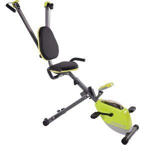 Stamina Wonder Exercise Bike | Build Upper and Lower Body Strength on One Machine | Includes Two Online Workout Videos, Chartreuse and Gray