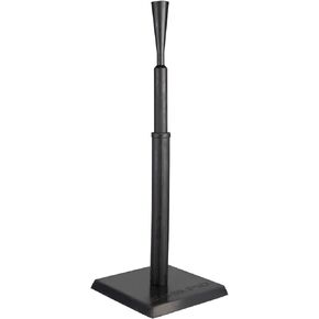 CHAMPRO MVP Rubber Batting Tee 2, Adjustable Height, for Training and Performance Improvement, Black