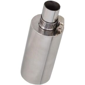 1Pcs Stainless Steel Silencer For 23CC-35CC Gasoline Engine Accelerating Tube DIY