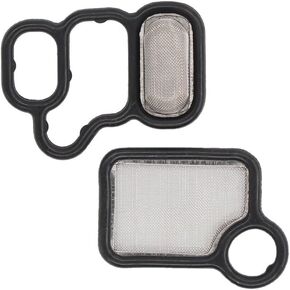 NewYall VTEC Variable Timing Solenoid Gasket/Spool Valve Filter VTC Screen 1 Valve to Head and 1 Front of Head