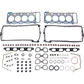 AUCERAMIC Engine Cylinder Head Gasket Set Fit for 2002-2010 BMW 545i 645Ci 745i 745Li X5 4.4i E53 E60 E61 E63 E64 E65 E66 E67 4.4L V8 N62B44 N62B44A