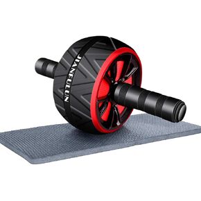 Lavonna Ab Wheel Roller With Knee Pad, Ultra-Wide Ab Roller Wheel for Abs Workout, Abs Workout Equipment for Abdominal & Core Strength Training, Home Gym Equipment for Men Women Abdominal Roller in Kuwait