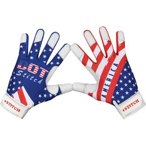 Batting Gloves Softball Batting Gloves American Flag Baseball Batting Gloves Men Batting Gloves USA Flag Baseball Batting Gloves for Youth Adult & Unisex