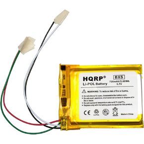 HQRP Battery Compatible with Microsoft Zune 4GB 8GB 16GB, Zune Flash 4GB, Flash 8GB, Zune HSA-00001 HVA-00001 HSA-00003 HVA-00003 HSA-00005 HVA-00005 Digital Media MP3 Player