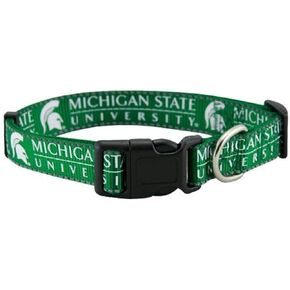 Pet Goods NCAA Michigan State Spartans Dog Collar, Large