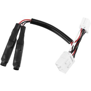 X AUTOHAUX Motorcycle Plug-In Turn Signal Load Equalizer Blinker Flasher Resistor for Harley Davidson Electra Glide Softails Road King 8 Pin Led Load Blinker Turn Signal Lights Load Equalizer