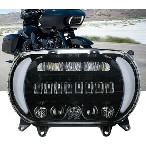 Road Glide LED Headlight Turn signals Motorcycles Daytime Running Side Lights fit for Motorcycle (Road glide 2015+)