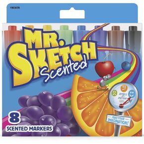 Mr. Sketch® Scented Markers, Assorted Colors, Set Of 8 in Kuwait