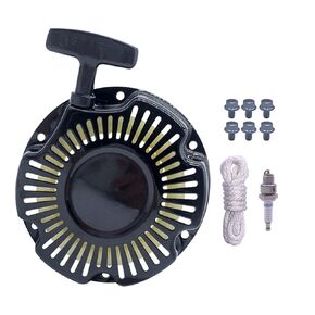 Pull Start Recoil Starter for Coleman CK100-S CT100U CC100X Mini Bike SK100 Go-Kart 97cc 2.8 HP MM-B80 Mini Bike with Spark Plug