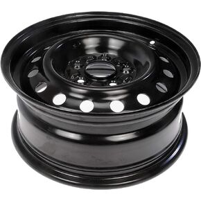 Dorman 939-215 15 x 6.5 In. Steel Wheel Compatible with Select Honda Models, Black